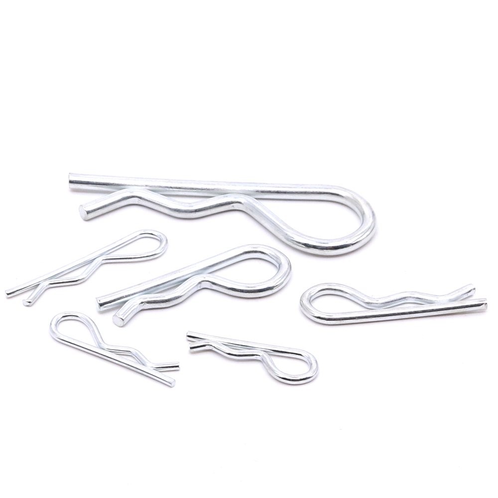Glarks 150Pcs Heavy Duty Zinc Plated Hair Pin Cotter Pin Hitch Pin Assortment...