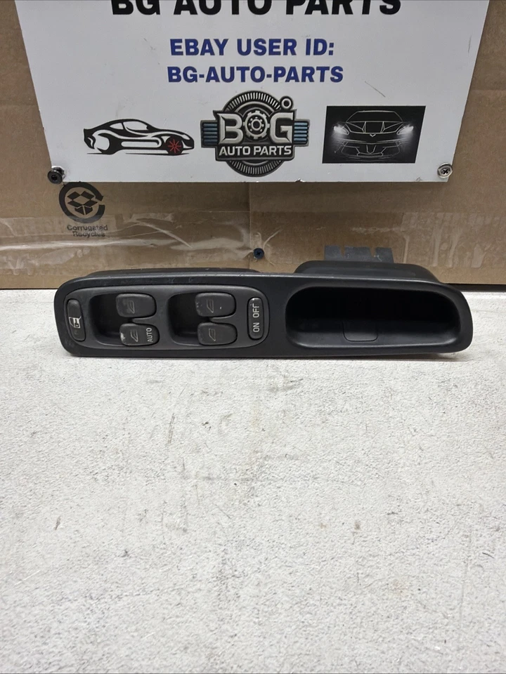 Volvo V70 S70 1998 1999 2000 interruptor de ventana principal de energía eléctrica genuina OEM Foto 2 de 4