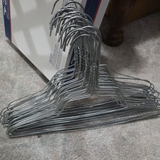 Set of 30 Strong Metal Hangers Wire, Clothes, Coat, Uniform.