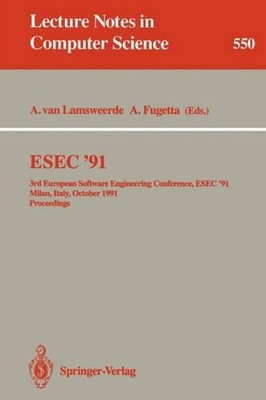 ESEC '91: 3rd European Software Engineering Conference, ESEC '91, Milan, Italy, 