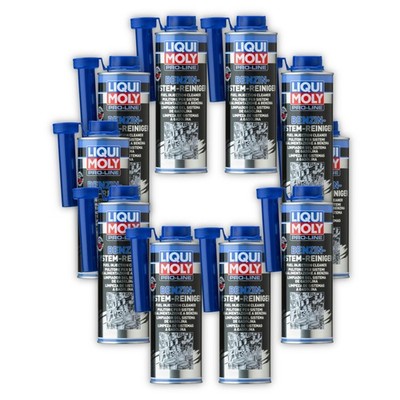 10x 500ml LIQUI MOLY 5153 Additiv Pro-Line Benzin-System-Reiniger Ablagerungen
