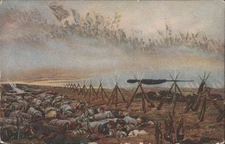 Dream Detaille-French Military Painting Art Continental Co. Vintage Postcard