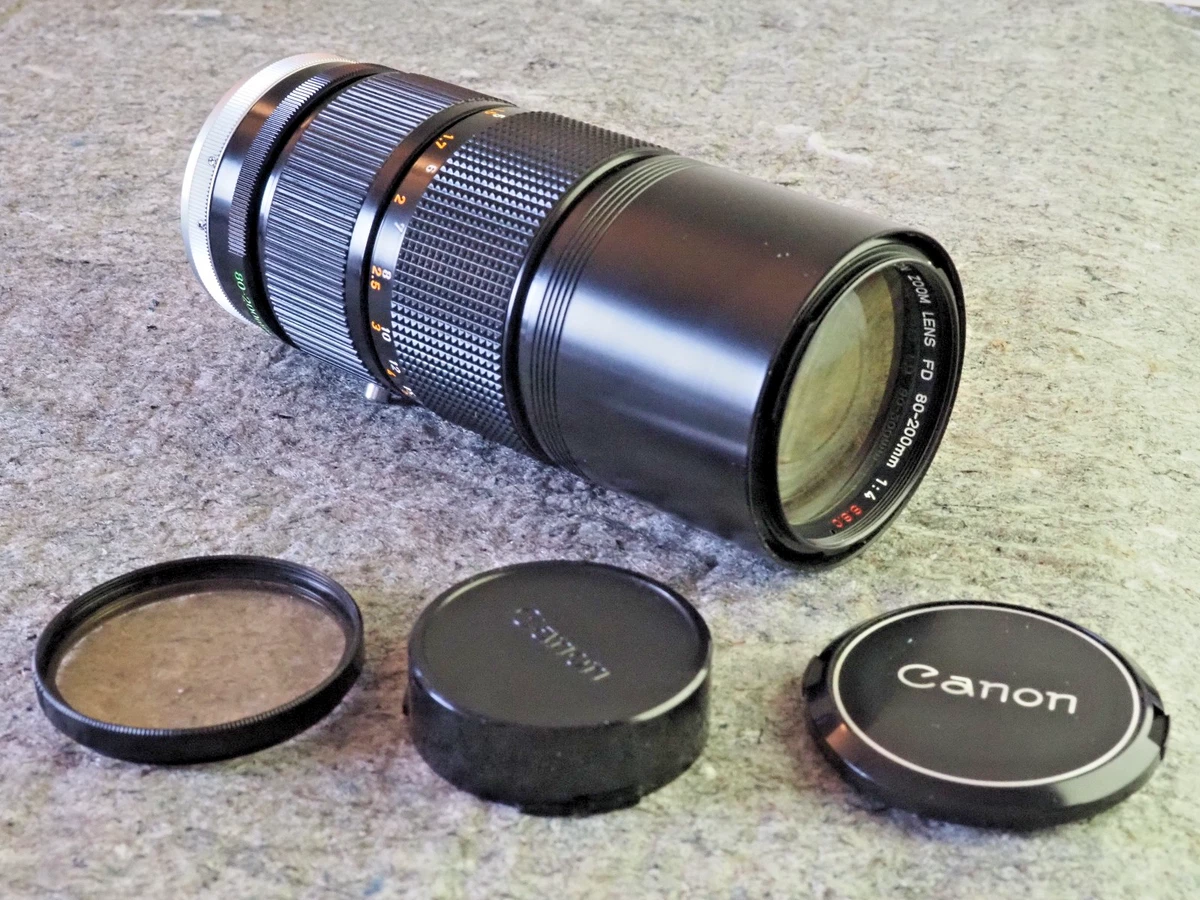 Canon FD f/4 Camera Lenses 80-200mm Focal for sale | eBay