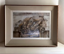 MODERNISTISCH-KUBISTISCHE INDUSTRIELLE KOMPOSITION