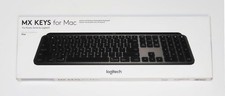 Logitech MX Keys For Mac Bluetooth Wireless Backlit Keyboard Space Gray : NEW