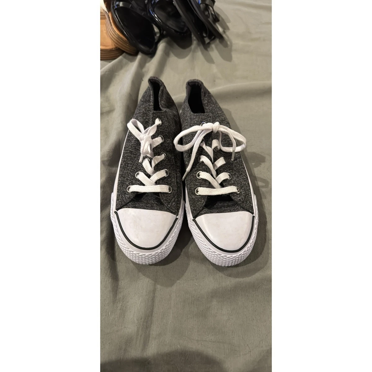 Airwalk Ride-J Mens White Canvas Slip On Skating Casual Sneakers Shoes Size 8.5M AIRWALK White Skateboarding Shoes for Women for sale | eBay main image 2
