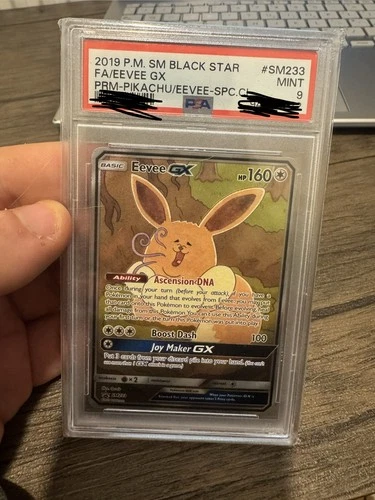 Eevee GX SM233 Pokemon TCG Sun & Moon Promos PSA 9 MINT