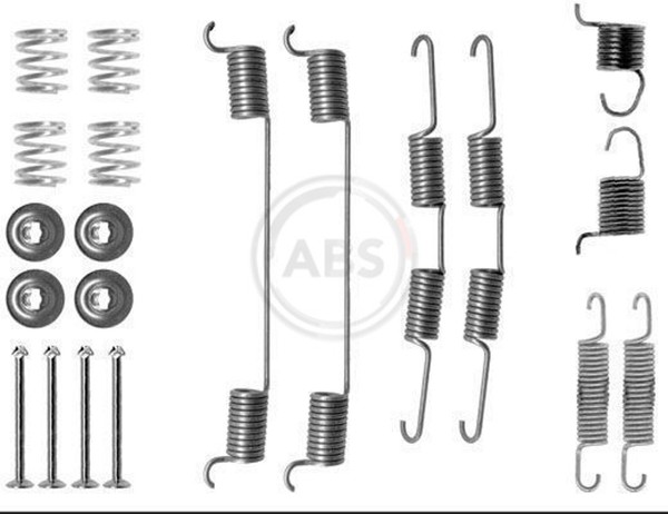 ZubehöRsatz Bremsbacken A.B.S. 0724Q FüR 300 Mitsubishi 3 Bus 4WD P23W P03W P13W-image