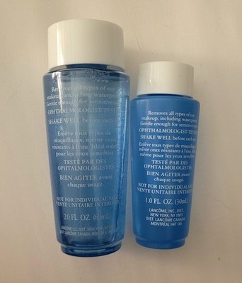 Lancome Bi-Facil Double Action Eye Makeup Remover | Lot of 2