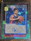 2025-26 Panini Donruss Chaz Lanier RC FOTL Black GREEN PRIZM Rookie Auto #d 1/3