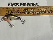 Vintage Bagley Square Bill Killer B 3 Fishing Lure USED TACKLE FIND ALL BRASS