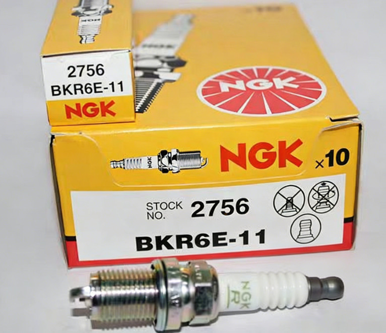 10 Pack NGK 2756 V-Power Spark Plugs BKR6E11 Fit For Toyota Nissan