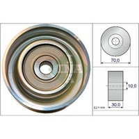 Umlenk /FüHrungsrolle Keilrippenriemen Schaeffler INA 532 0738 10 FüR CitroëN