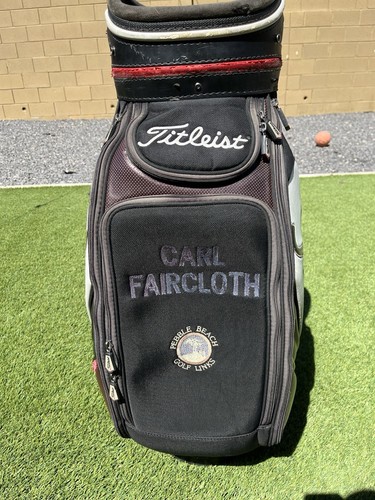 Titleist Professional Staff Bag 6-Way-Top Tour Issue Bag Pebble Beach