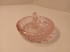 Fenton Vintage Light Pink Glass Ring Dish Jewelry Holder
