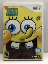 SpongeBob's Truth or Square (Nintendo Wii, 2009) Complete Tested - Free Ship