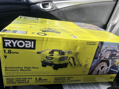 #ad #ad Ryobi RY14AM12 Automotive High Flow 1200 PSI 1.8 GPM Pressure Washer $160.00