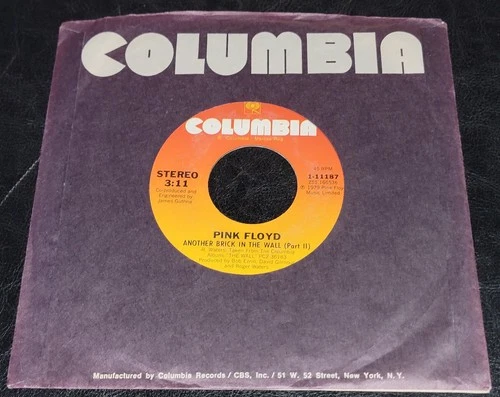 PINK FLOYD-ANOTHER BRICK IN THE WALL-7" 45 RPM SINGLE-PROMO-SOUNDS AMAZING