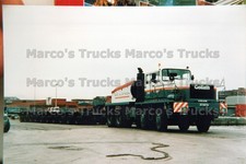 LKW Foto FAUN Schwerlast Zugmaschine UK grün Goliath GEC ALSTHOM STGO CAT #o7ct