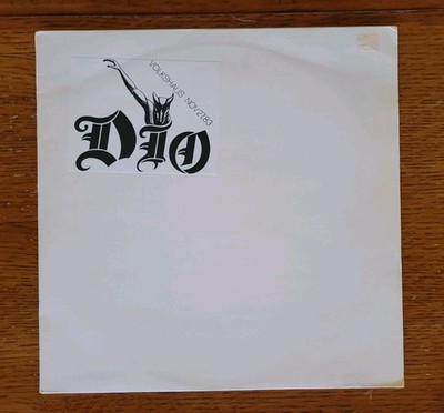 Dio - Volkshaus - Live Import LP VG+/VG+ CLEAN VINTAGE Switzerland Diver Tour