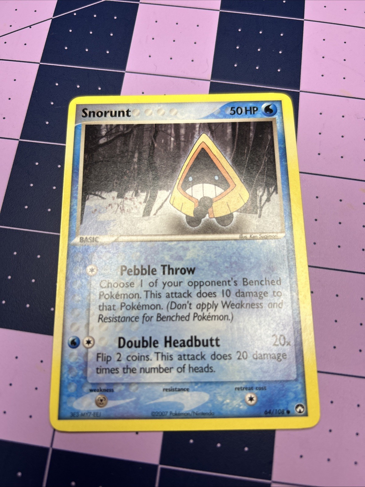 Snorunt - 64/108 Power Keepers - Pokémon TCG - 2007 LP Regular Card