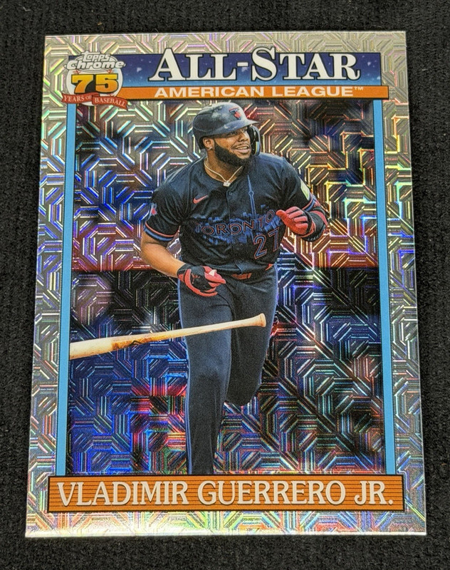 Topps 2025 Topps Chrome All-Star Vladimir Guerrero Jr. Mojo Refractor 91ASC-41