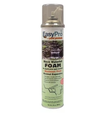 EasyPro BWFN Black Waterfall Foam Sealant Minimal Expansion 20 Oz Can
