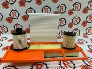 Kit tagliando 4pz Clean 1.3 MJTD Punto(188)-Doblò-Idea-Musa-Ypsilon(843) - Immagine 2 di 2