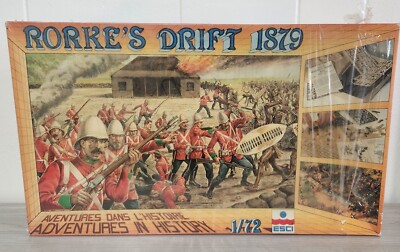 ESCI Rorkes Drift 1879 Model Kit 1/72 Adventures in History Sealed