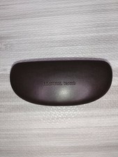 MICHAEL KORS MK Brown Leather GLASSES CASE Eyeglass Hard Shell Clam Case