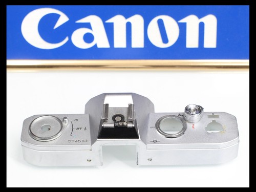 209112 CANON FTb TOP COVER CHROME REPAIR PART USED FT-B - Picture 3 of 3