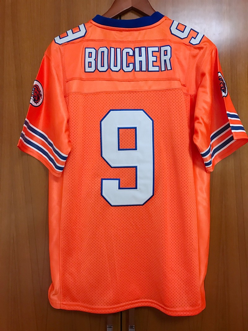 The Waterboy 9 Bourbon Bowl Bobby Boucher Movie Rugby Jersey Shirts