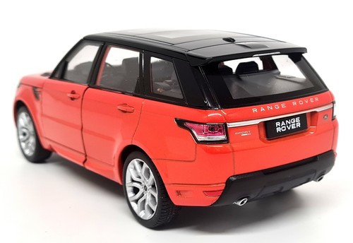 Welly 1/24 - Land Rover Range Rover Sport Chilli Orange Diecast Scale Model Car - Picture 7 of 9