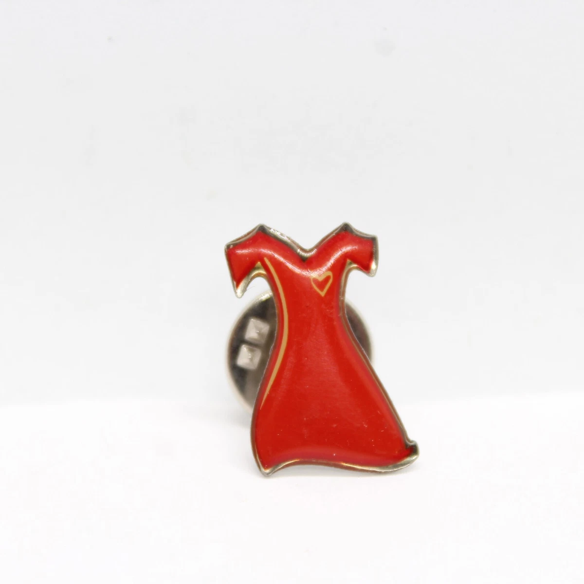 strapless open back dress Buy Stunning Red Dress Lapel Pins main image 0