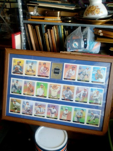 Legends Of Baseball Collectible Stamps – Full Sheet Of 20 Players, USPS Scott #3408