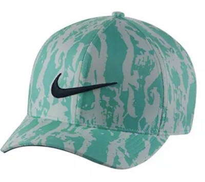 Nike Golf Classic 99 Strapback Hat Cap Tropical Twist White CU9552-307 One Size