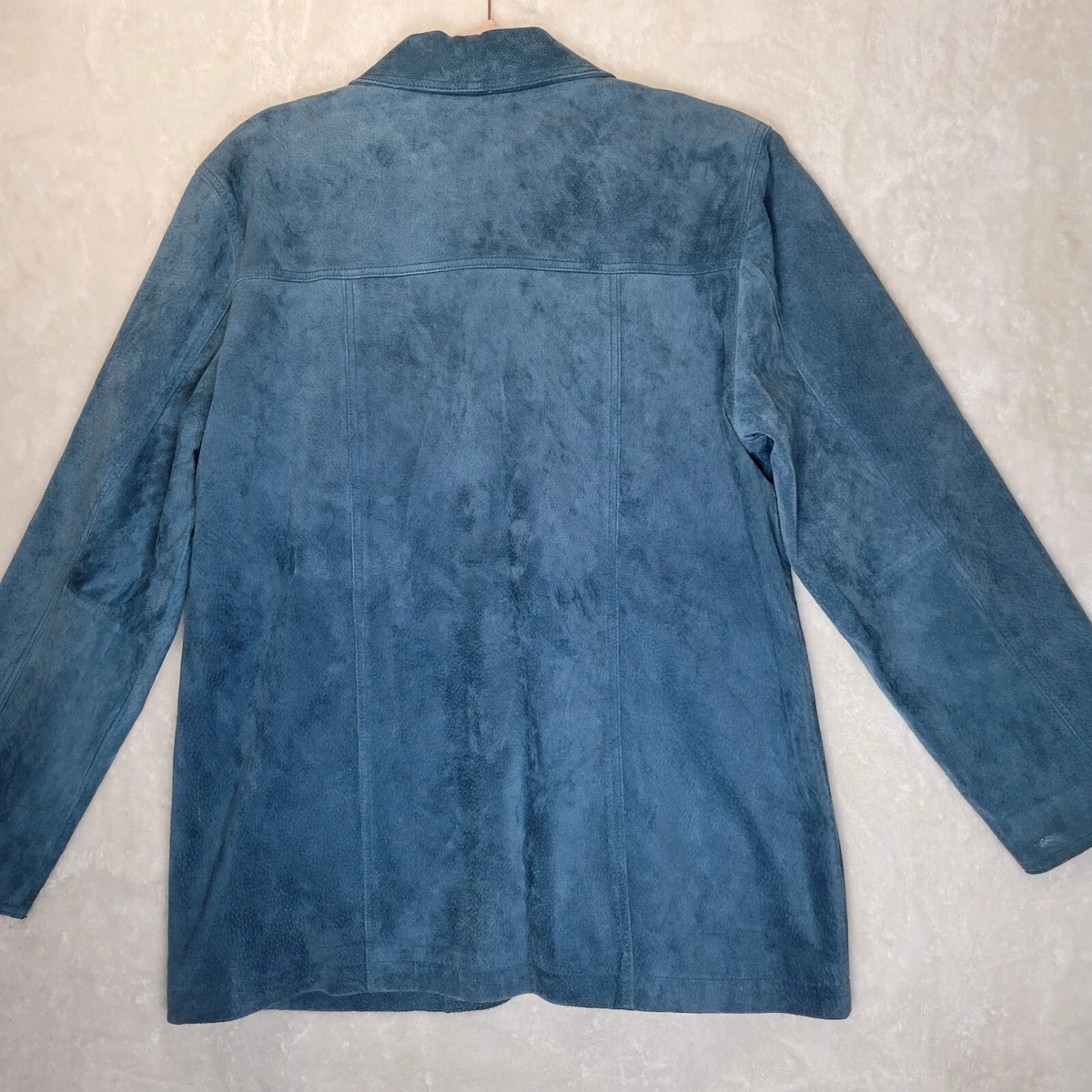 St john's bay washable suede cheap coat