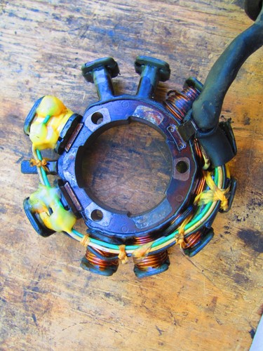 1998 ARCTIC CAT ZL500 STATOR ASSEMBLY W/WIRE GROMMET 3005-248,3008-034 - Picture 4 of 9