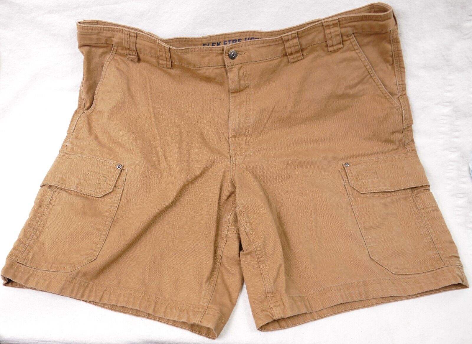 Men's DuluthFlex Fire Hose 10" Brown Cargo Shorts… - image 1