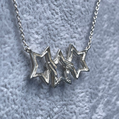 Tiffany & Co. Triple Star Necklace Silver 925  Accessories Jewelry - Afbeelding 8 van 12