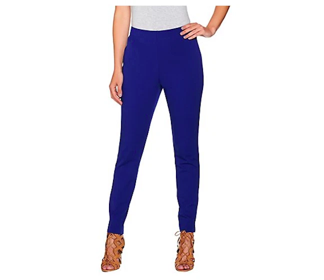 Pantalon cheville extensible supreme en tricot extensible Attitudes by Renee saphir