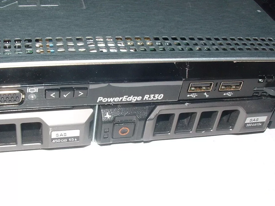 Dell PowerEdge R330 Xeon E3-1220 v5 3.0GHz 32gb H330 2x 3.5" Trays SVR 2012 - Image 2 of 4