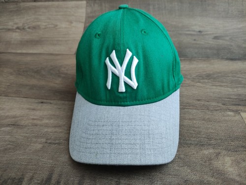 New Era Baseball cappellino visiera uomo verde New York Yankee taglia M/L |  eBay