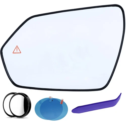 Driver Side Mirror Glass for Hyundai Elantra 2021-2025, Heated and Blind Spot