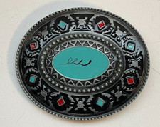 Western Belt Buckle Womens Belt Buckles Cowboy Cowgirl Faux Turquoise Stones