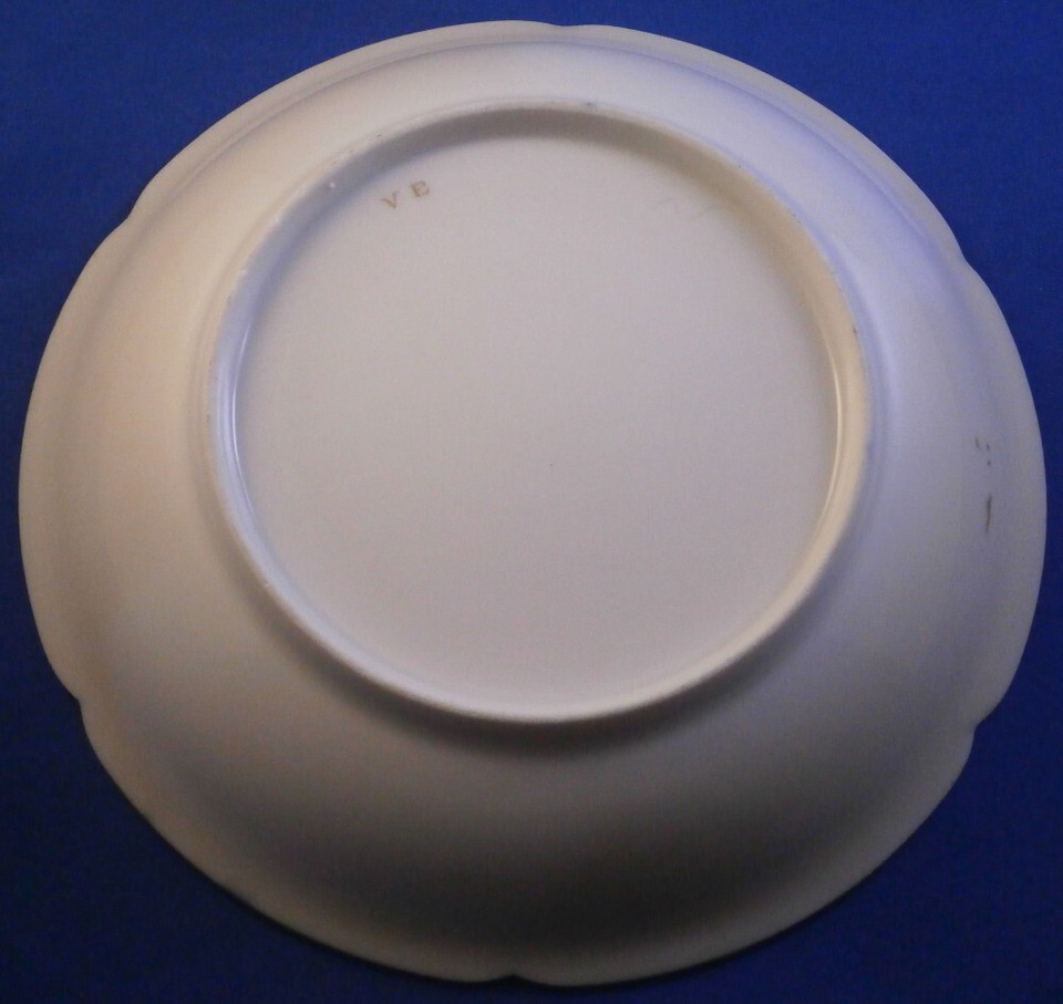 Antique 19thC Paris Bird Scene Porcelain Cup & Saucer Porzellan Tasse