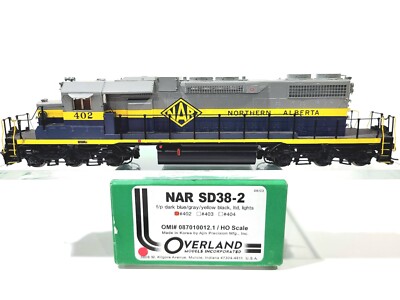 Overland OMI NAR EMD SD38-2 Northern Alberta Railways #402 HO Brass #087010012.1