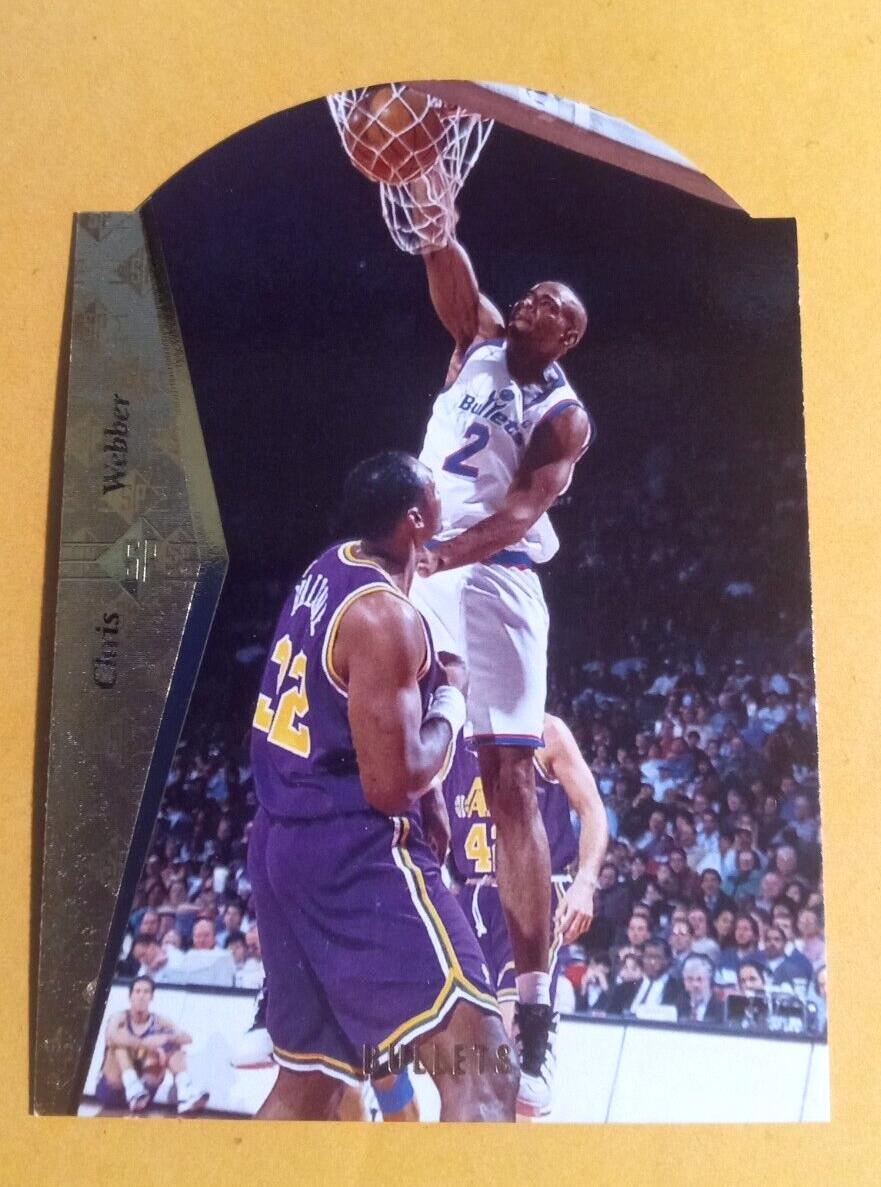 1994-95 SP Die-Cut Chris Webber #D161 - Bullets