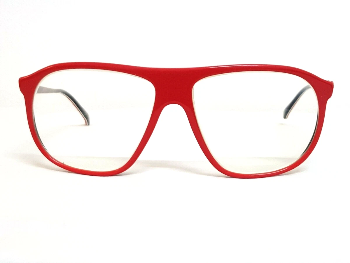 Occhiali montatura rossa sale