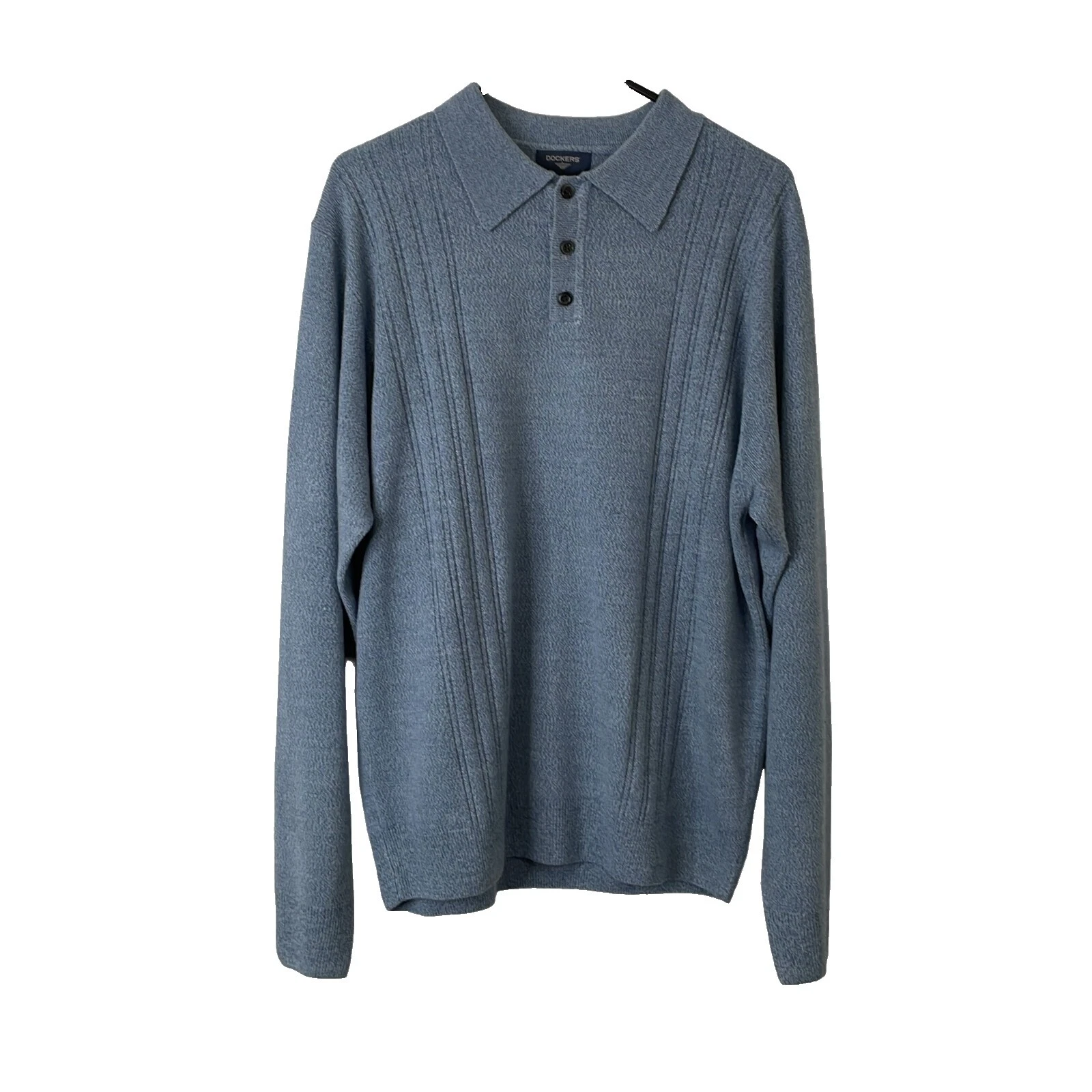 Talla L Henley Suéteres Tamaño Regular DOCKERS para De hombre